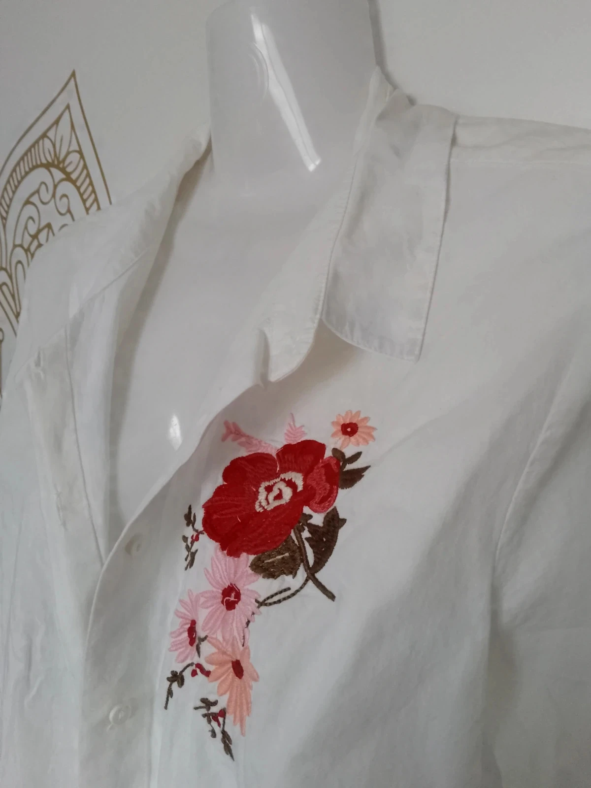 Camisa de algodão tamanho 38 Etam – photo 4